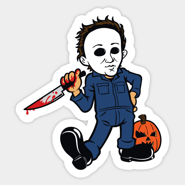 Retro Halloween Sticker by devilchimp